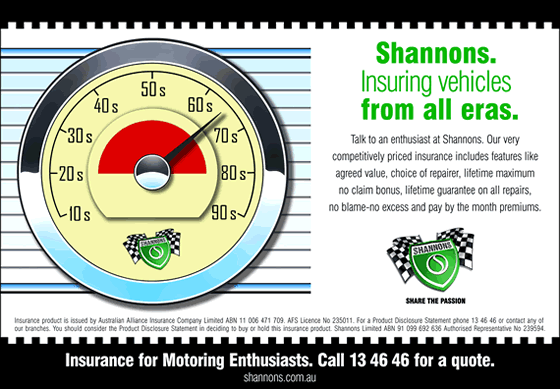Shannons - Insurance for Motoring Enthusiasts